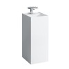 Umywalka wolnostojąca KARTELL BY LAUFEN 37,5x43,5cm (opdływ, przył. w kpl.) Czarny  H8113310201111