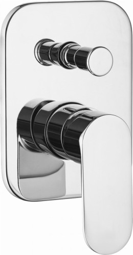 Bateria natryskowa DEANTE ALPINIA podtynkowa, chrom BGA 044P