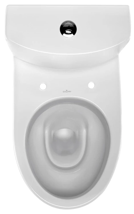 Kompakt WC CERSANIT PARVA 02 3/6L z deską duroplastową, odpływ poziomy, biały K27-003