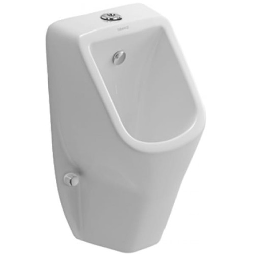 Pisuar DURAVIT D-CODE RimLess, dopływ z góry, biały 0828300000