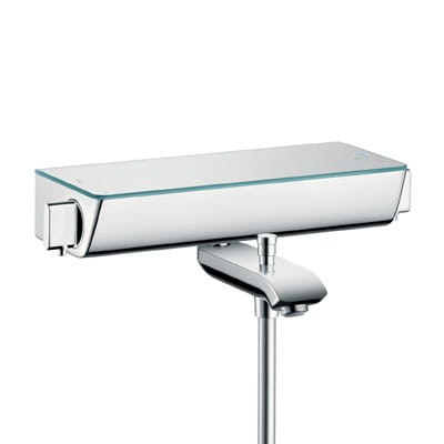 Bateria wannowa HANSGROHE ECOSTAT SELECT z termostatem, chrom/biała 13141400