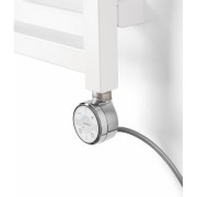 Grzałka elektryczna TERMA MOA 600W, kabel spiralny z wtyczką, chrom  WEMOA06FCROU