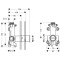 Zestaw podtynkowy AXOR SHOWER COLLECTION DN15 do zaworu odcinającego 10971180