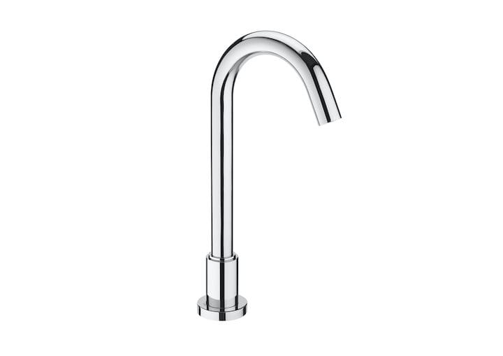 Bateria umywalkowa ROCA LOFT High (wysoka), elektroniczna, zasilanie bateryjne, chrom A5A3743C00