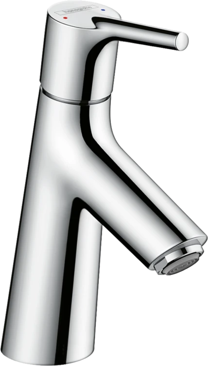 Bateria umywalkowa HANSGROHE TALIS S, stojąca, z kompletem odplywowym Push-Open, chrom 72011000