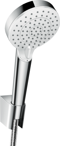 Zestaw wannowy HANSGROHE CROMETTA Vario Porter, EcoSmart, biały/chrom 26693400