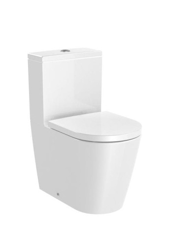 Miska stojąca ROCA INSPIRA ROUND 60x37cm Rimless uniwersalna biały A342529000