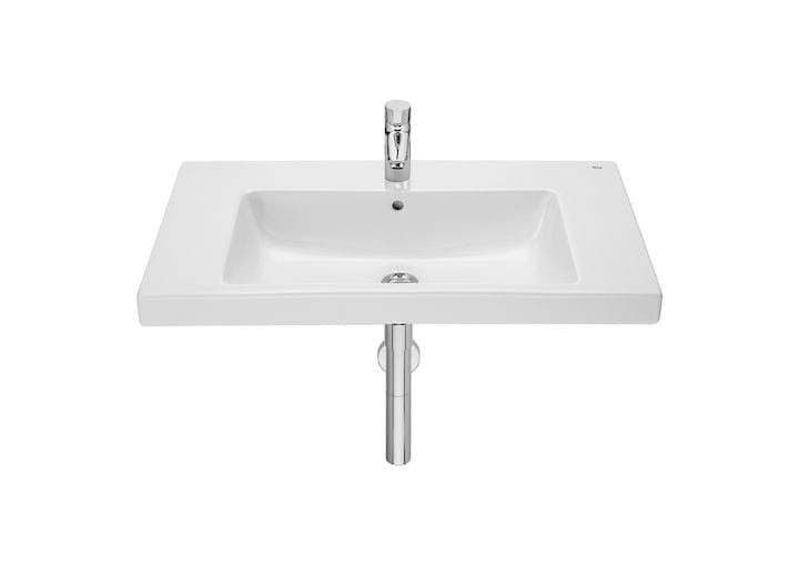 Umywalka ścienna ROCA GAP 80x46cm, z otworem, z przelewem biały A3270M0000