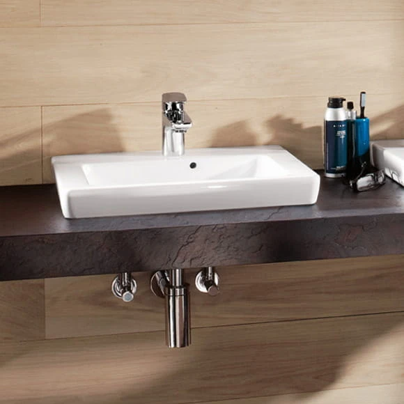 Umywalka VILLEROY&BOCH SUBWAY 2.0 57x40cm, szlifowany spód, biała 73155G01