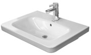 Umywalka meblowa DURAVIT DURASTYLE 65x48cm, do baterii 3-otworowej, biała 2320650030