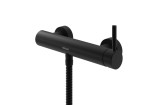 Bateria natryskowa KOHLMAN ROXIN BLACK czarny mat QW120RB