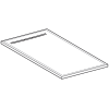 Brodzik prostokątny GEBERIT  SESTRA 140x90cm, konglomerat, biały 550.257.00.1