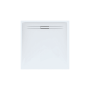 Brodzik kwadratowy GEBERIT SESTRA 90x90cm, konglomerat,  biały 550.250.00.1