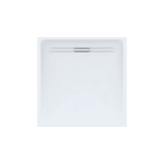 Brodzik kwadratowy GEBERIT SESTRA 90x90cm, konglomerat,  biały 550.250.00.1