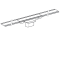 Rynna zbiorcza GEBERIT CleanLine60 odpływu liniowego, do cieńkich okładzin, 30-90cm, stal szczotkowana154.458.00.1