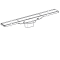 Rynna zbiorcza GEBERIT CleanLine60 odpływu liniowego, 30-90cm, metal szczotkowany  154.456.KS.1