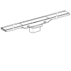 Rynna zbiorcza GEBERIT CleanLine20 odpływu liniowego,30-90cm, stal polerowana 154.450.KS.1