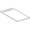 Brodzik prostokątny GEBERIT SESTRA 100x90cm, konglomerat, szary 550.263.00.1