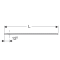 Brodzik prostokątny GEBERIT SESTRA 140x80cm, konglomerat, grafit 550.276.00.1