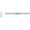 Rynna zbiorcza GEBERIT CleanLine20 odpływu liniowego, 30-160cm, stal polerowana 154.453.KS.1