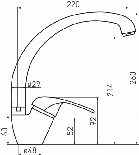 Bateria kuchenna FERRO VASTO asymetryczna chrom BVA4A