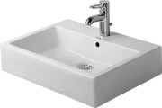 Umywalka nablatowa DURAVIT VERO 59,5x47cm, biała WonderGliss 04526000001