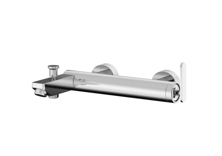 Bateria wannowa KOHLMAN BOXINE ścienna, chrom QW110B