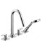 Bateria wannowa AXOR CITTERIO M 4-otworowa, el.zew., wys. 280mm, chrom 34454000