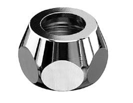 Zacisk SCHELL 3/8 x FI 10mm krótki chrom 265000699