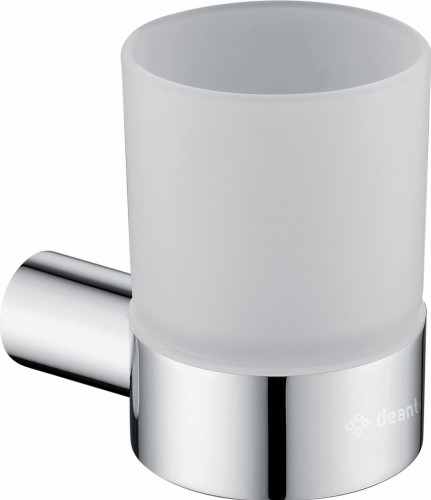 Kubek DEANTE ROUND ścienny, chrom ADR 0911