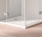 Brodzik prostokątny KERMI KORALLE EXD 120x90cm FI90 konglomerat, biały BDEXD1200902K