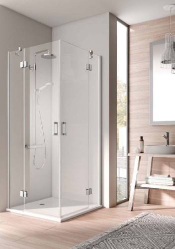 Brodzik prostokątny KERMI KORALLE EXD 100x80cm FI90 konglomerat, biały BDEXD1000802K