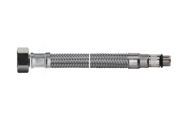 Wężyk do baterii VALVEX VIPER Plus M10 H3/8 50cm, oplot ze stali nierdzewnej 2902120