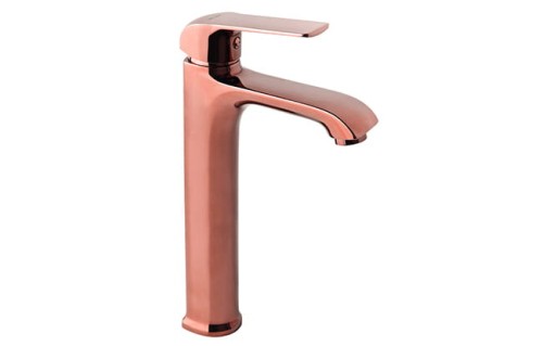 Bateria umywalkowa VALVEX AURORA ROSE GOLD wysoka, złota 2445210