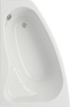 Wanna narożna CERSANIT SICILIA 150x100 Lewa Biała S301-095