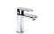 Bateria umywalkowa VALVEX TUBE ECO z korkiem click-clack, chrom 2454800