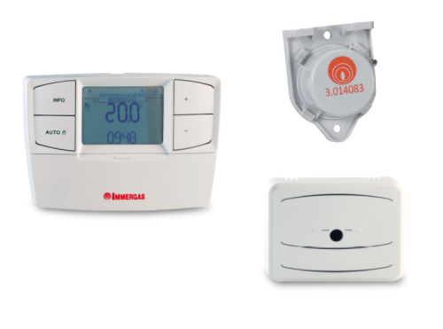 Sterownik temperatury IMMERGAS CAR V2 WIRELESS pogodowy, bezprzewodowy z sondą 3.021623/S