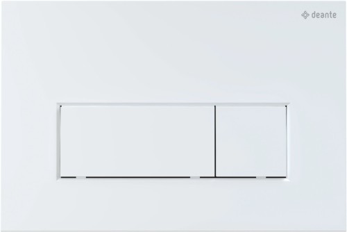 Przycisk spłukujący DEANTE SLIM 3/6L,  biały CST A51P