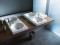 Umywalka nablatowa DURAVIT ARCHITEC 50x50cm, szlifowana, bez otworu, bez przelewu, biała 0320500000