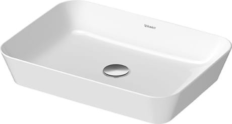 Umywalka nablatowa DURAVIT CAPE COD 55x40cm, biała 2347550000