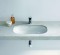 Umywalka podblatowa DURAVIT D-CODE 56x44cm, z mocowaniem do drewnianej konsoli, biała 0338560000