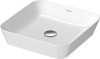 Umywalka nablatowa DURAVIT CAPE COD 43x43cm, bez przelewu, biała 2340430000