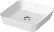 Umywalka nablatowa DURAVIT CAPE COD 43x43cm, bez przelewu, biała 2340430000