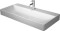 Umywalka nablatowa DURAVIT DURASQUARE 100x47cm, bez przelewu, 2 otwory, szlifowana, biała 2353100014
