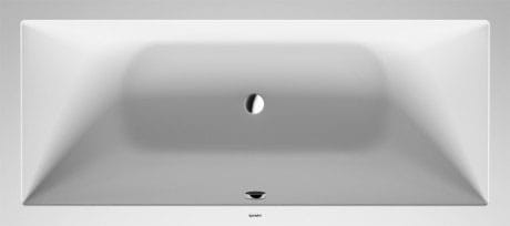 Wanna prostokatna DURAVIT DURASQUARE 180x80cm, odpływ na środku, biała 700426000000000