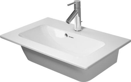 Umywalka meblowa DURAVIT Me by Starck Compact 63x40cm, biała 2342630000