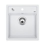 Zlewozmywak DALAGO 45-F do montażu na równi z blatem, biały 517169