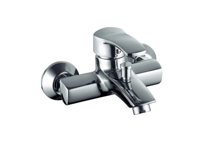 Bateria wannowa KFA KWARC ścienna, chrom 4204-010-00
