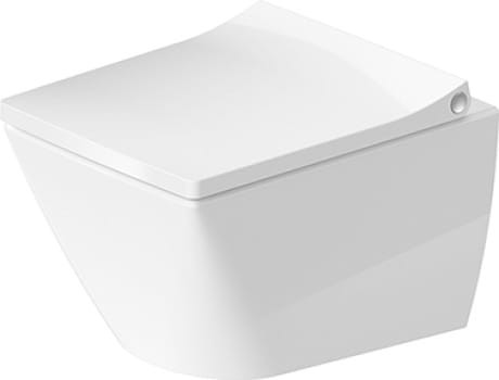 Miska wisząca WC DURAVIT VIU Compact Rimless 48x37cm, biała 2573090000