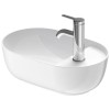 Umywalka nablatowa DURAVIT LUV 42x27cm, szlifowana, biała 0381420000